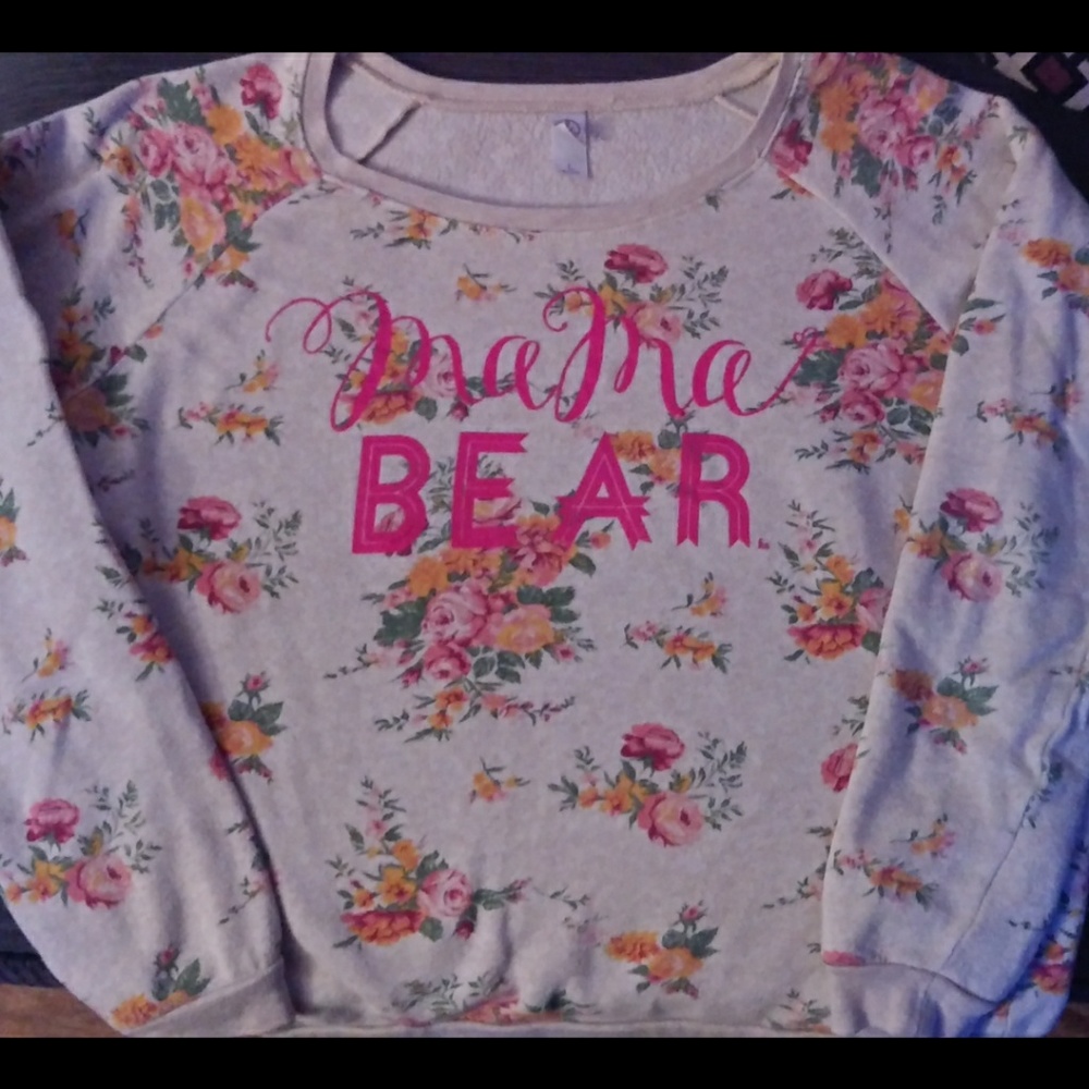 Large womens fit Mama Bear sweatshirt